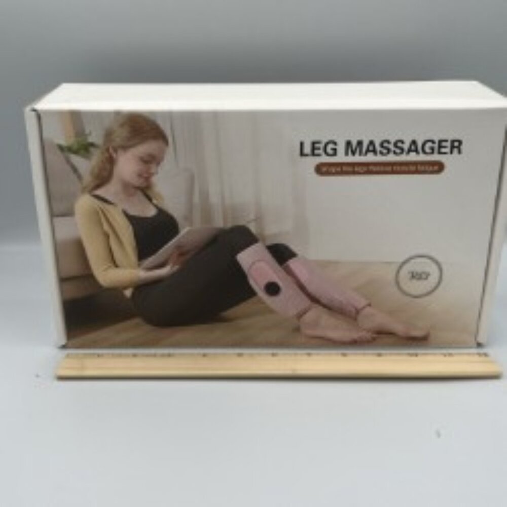 Portable Cordless Air Compression Leg Massager Pair – Rechargeable heat presses